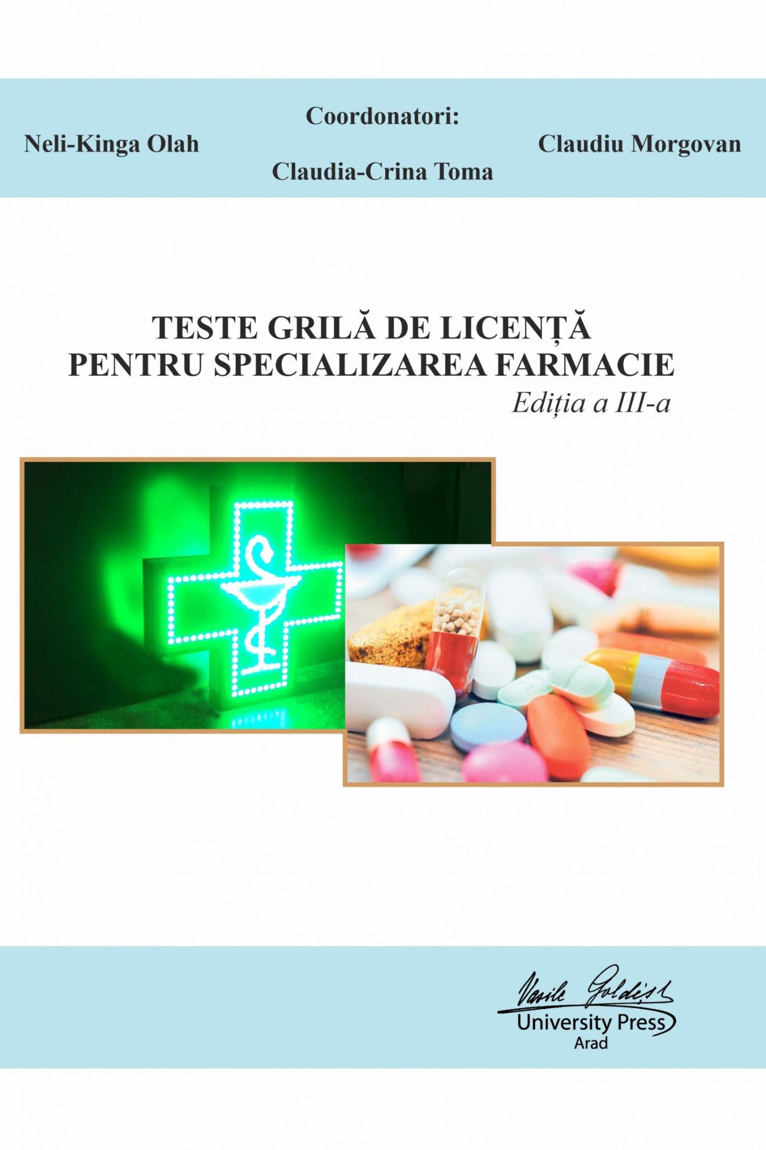 Teste grilă de licență pentru specializarea farmacie