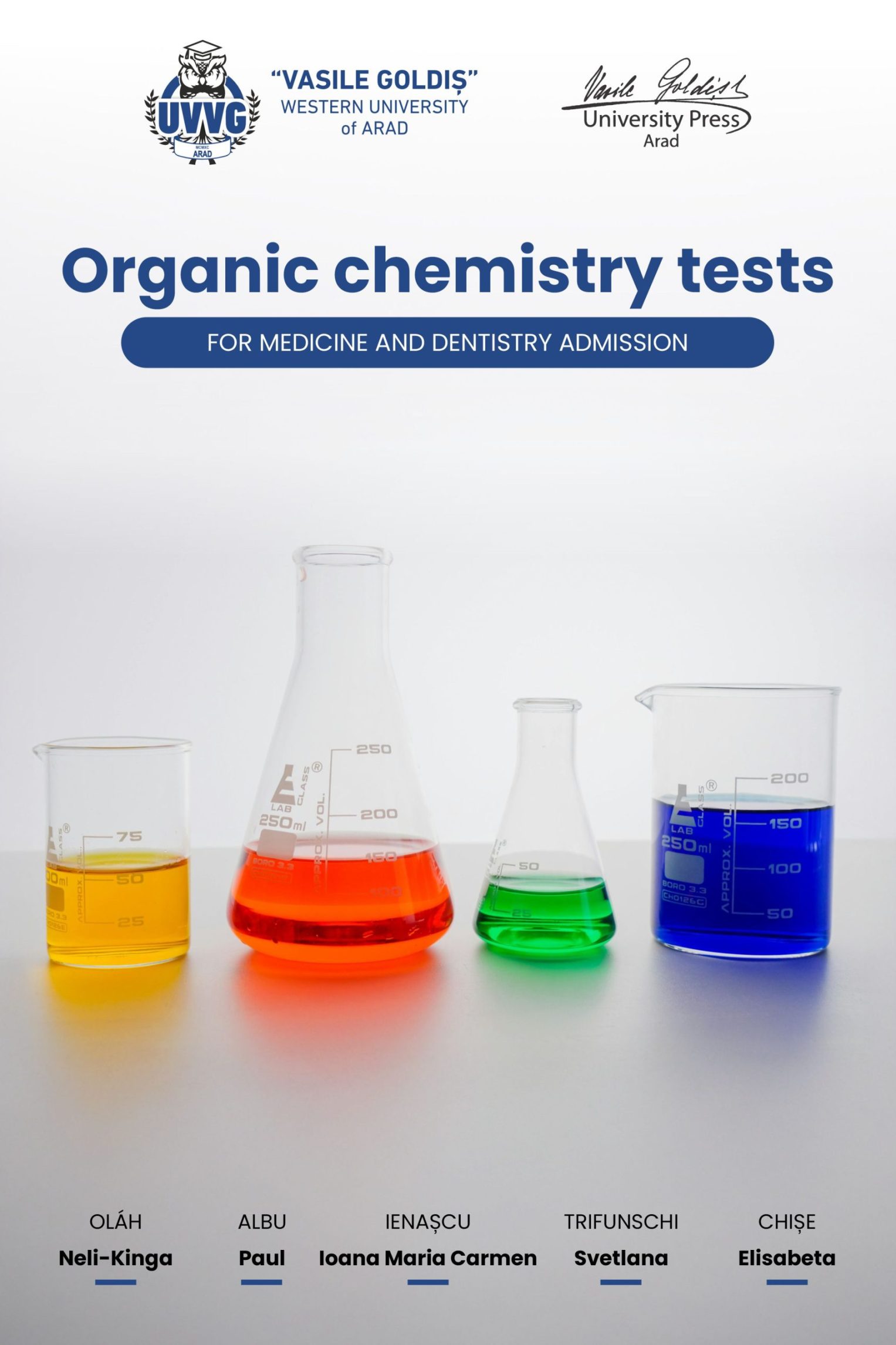 Organic Chemistry Tests for Admission to Medicine and Dentistry - 2025 (eBook)