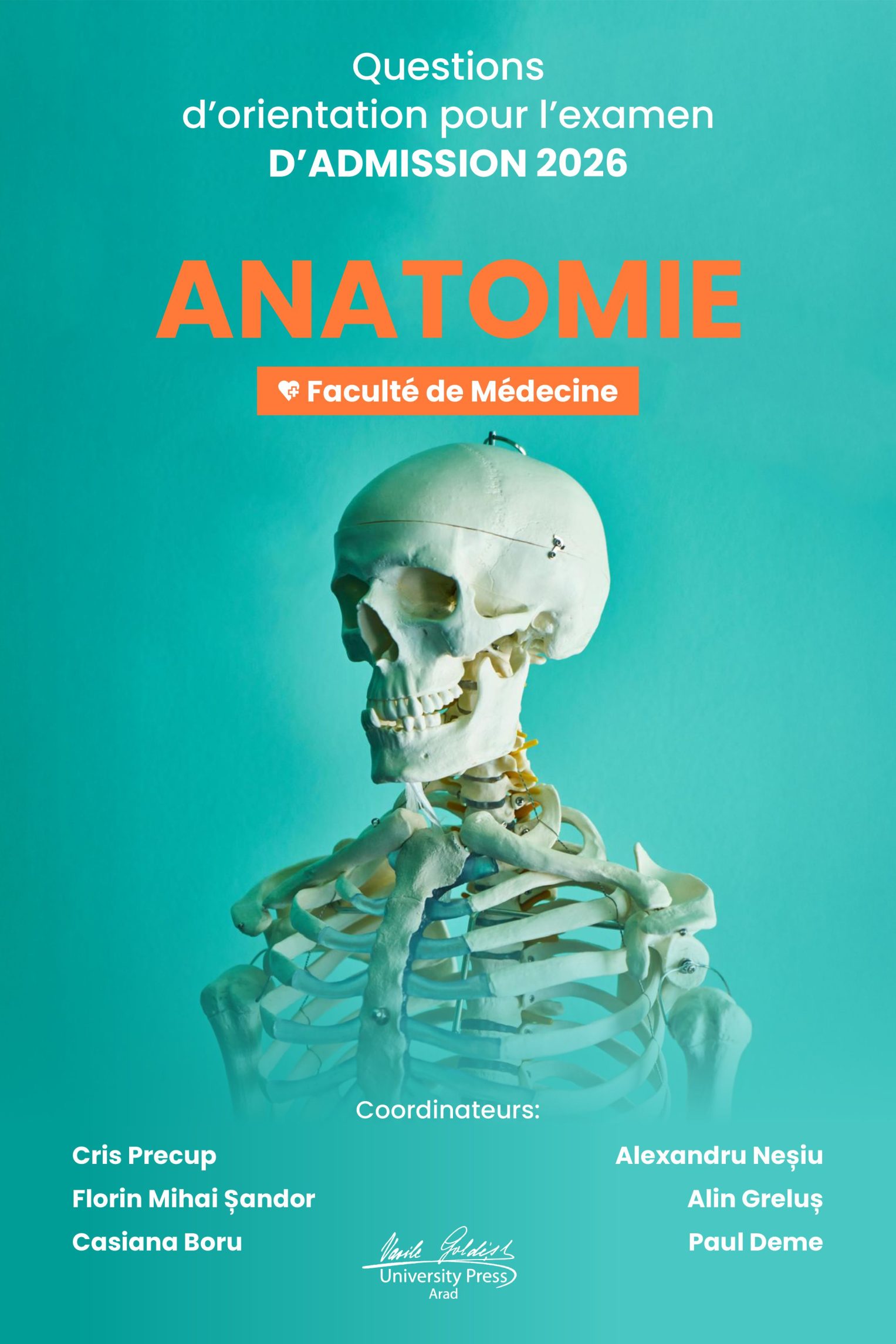 Tests d'admission pour la Faculté de Médecine. Anatomie  2026 - (eBook)