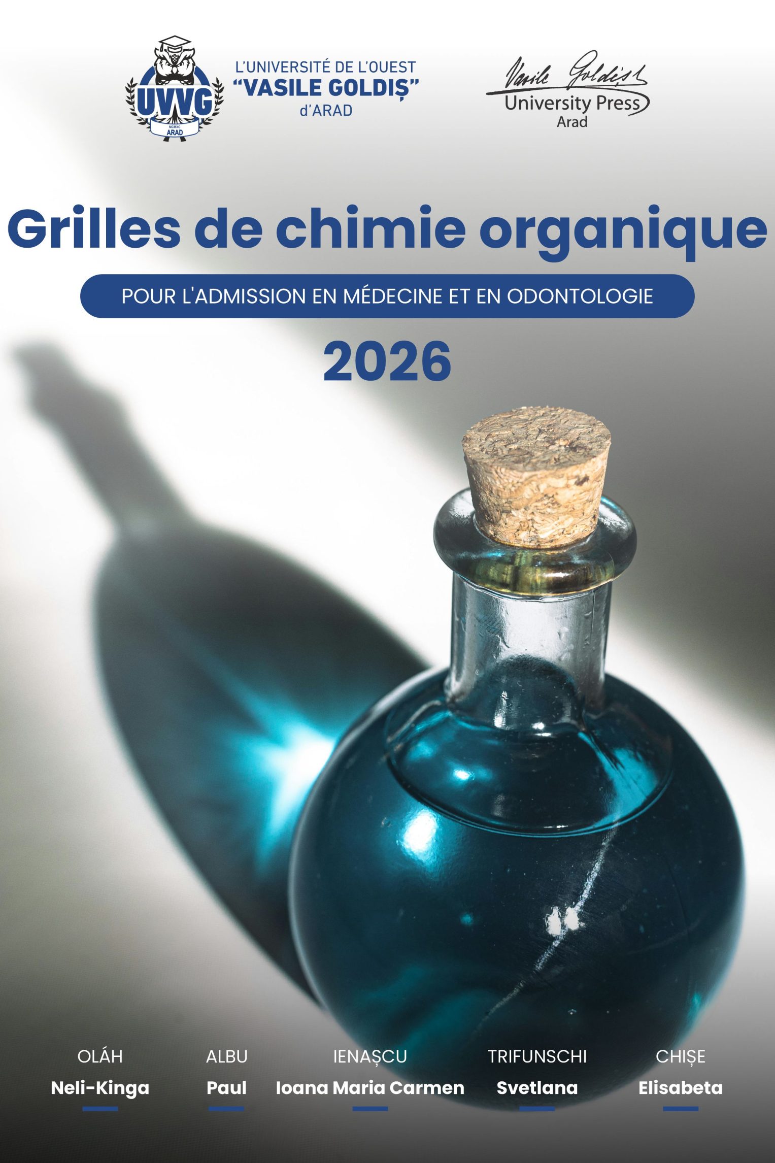 Grilles de chimie organique pour l'admission en médecine et odontologie - 2026 (eBook)