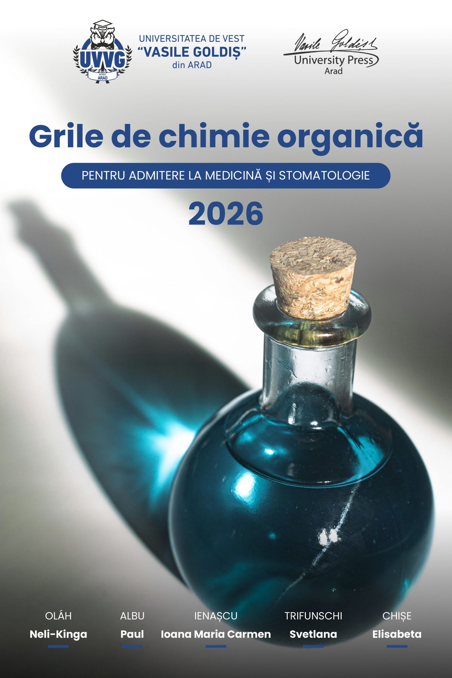 Grile de chimie organică pentru admitere la medicină și stomatologie - 2026 (eBook)